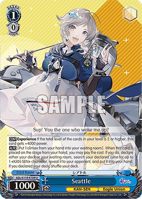 Seattle, Azur Lane Vol. 2 AZL/S119-E109 U