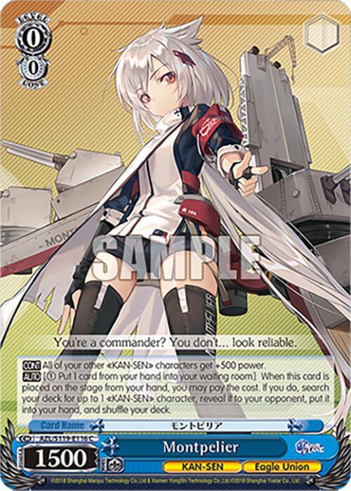 Montpelier, Azur Lane Vol. 2 AZL/S119-E116 C