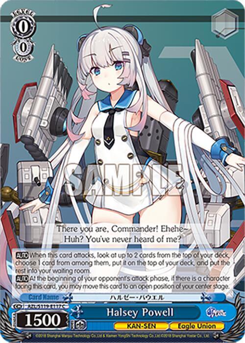 Halsey Powell, Azur Lane Vol. 2 AZL/S119-E117 C