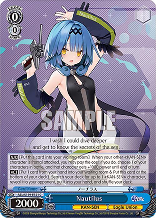 Nautilus, Azur Lane Vol. 2 AZL/S119-E121 C