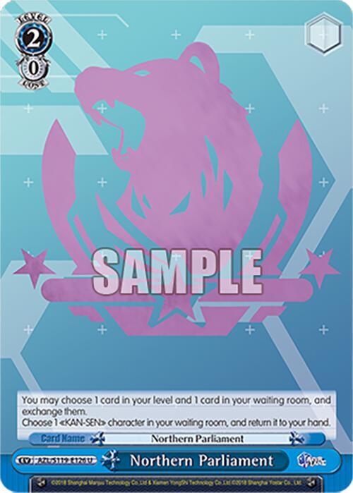 Northern Parliament, Azur Lane Vol. 2 AZL/S119-E126 U