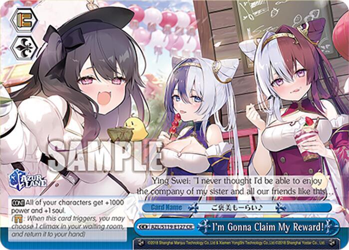 I'm Gonna Claim My Reward!, Azur Lane Vol. 2 AZL/S119-E127 CR