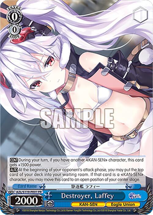 Destroyer, Laffey (PR), Azur Lane Vol. 2 AZL/S119-PE01 PR