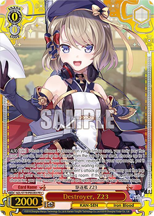 Destroyer, Z23 (PR+), Azur Lane Vol. 2 AZL/S119-PE02EX PR+