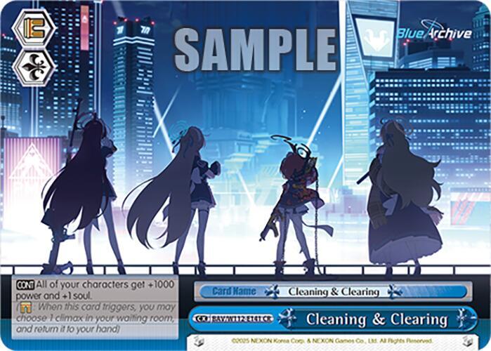 Cleaning & Clearing, Blue Archive BAV/W112-E141 CR