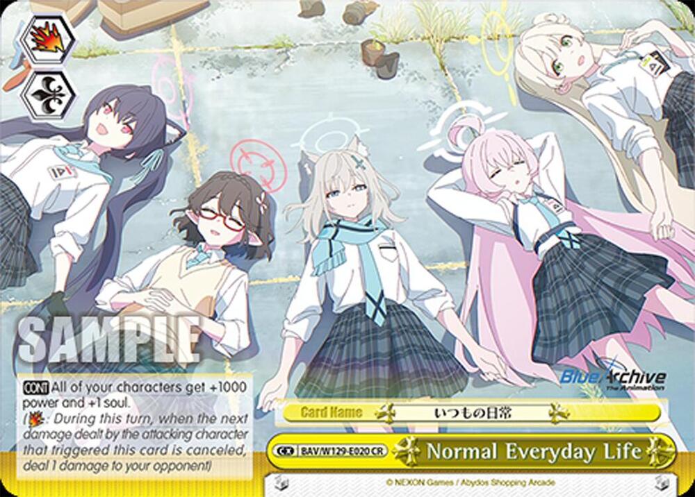 Normal Everyday Life, Blue Archive The Animation BAV/W129-E020