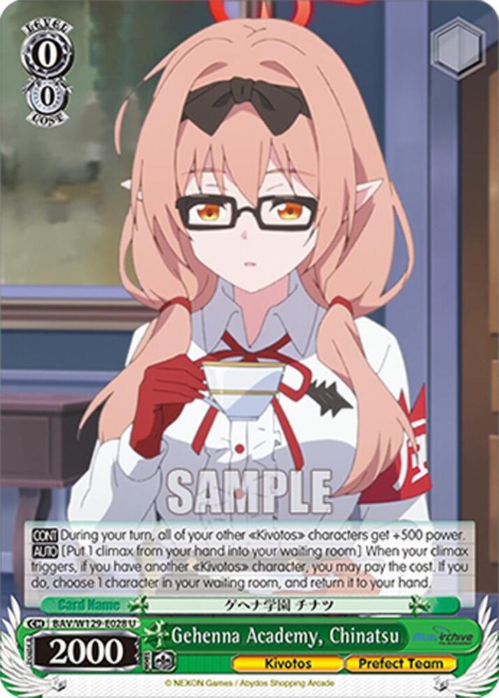 Gehenna Academy, Chinatsu, Blue Archive The Animation BAV/W129-E028