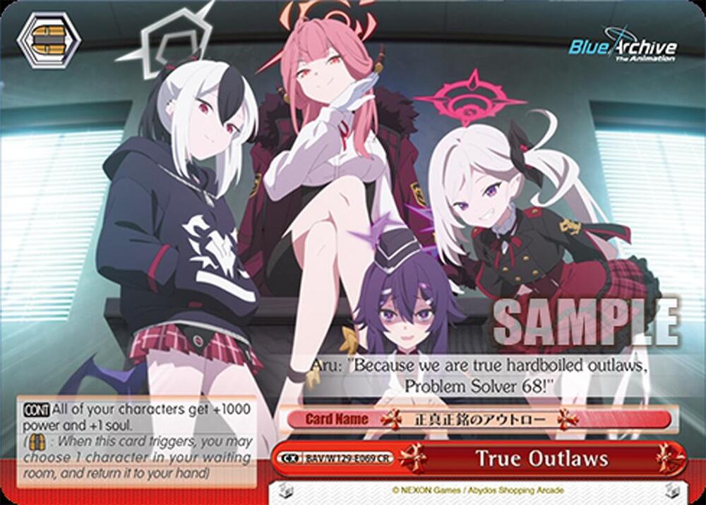 True Outlaws, Blue Archive The Animation BAV/W129-E069