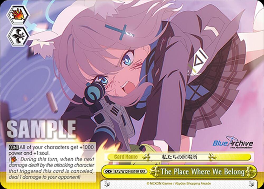 The Place Where We Belong (RRR), Blue Archive The Animation BAV/W129-E019R