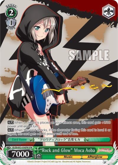 "Rock and Glow" Moca Aoba (SPM), BanG Dream! Girls Band Party! MULTI LIVE BD/EN-W03-054SPM SPM