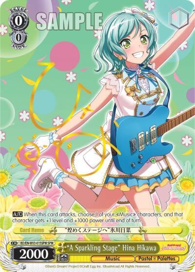 "A Sparkling Stage" Hina Hikawa (SPM), BanG Dream! Girls Band Party! MULTI LIVE BD/EN-W03-015SPM SPM