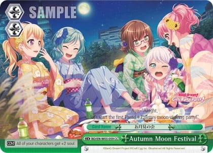 Autumn Moon Festival, BanG Dream! Girls Band Party! MULTI LIVE BD/EN-W03-059 CC