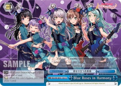 Blue Roses in Harmony, BanG Dream! Girls Band Party! MULTI LIVE BD/EN-W03-126 CC