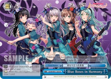 Blue Roses in Harmony (SR), BanG Dream! Girls Band Party! MULTI LIVE BD/EN-W03-126S SR