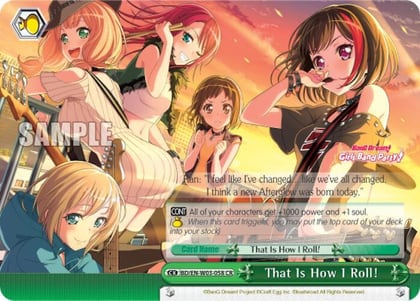 That Is How I Roll!, BanG Dream! Girls Band Party! MULTI LIVE BD/EN-W03-058 CR