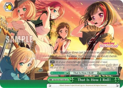 That Is How I Roll! (SR), BanG Dream! Girls Band Party! MULTI LIVE BD/EN-W03-058S SR
