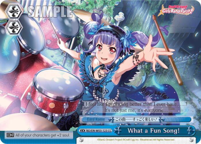 What a Fun Song!, BanG Dream! Girls Band Party! MULTI LIVE BD/EN-W03-123 CC