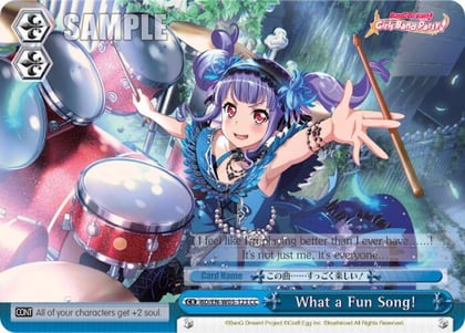 What a Fun Song!, BanG Dream! Girls Band Party! MULTI LIVE BD/EN-W03-123 CC