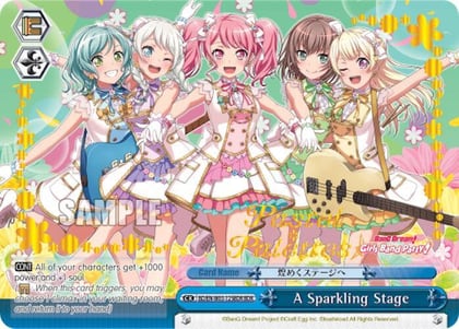 A Sparkling Stage (BDR), BanG Dream! Girls Band Party! MULTI LIVE BD/EN-W03-125BDR BDR
