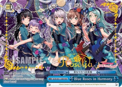 Blue Roses in Harmony (BDR), BanG Dream! Girls Band Party! MULTI LIVE BD/EN-W03-126BDR BDR
