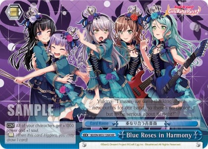 Blue Roses in Harmony (HR), BanG Dream! Girls Band Party! MULTI LIVE BD/EN-W03-126H HR