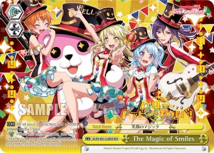 The Magic of Smiles (BDR), BanG Dream! Girls Band Party! MULTI LIVE BD/EN-W03-026BDR BDR
