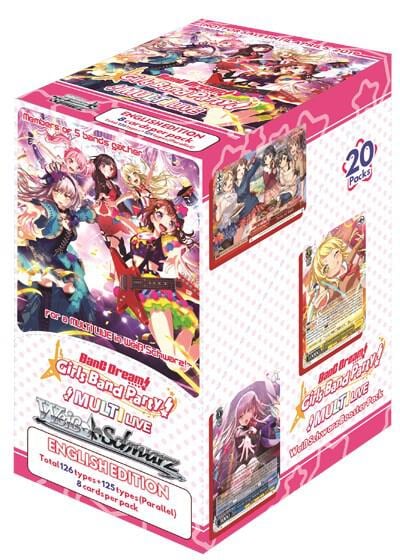 BanG Dream! Girls Band Party! MULTI LIVE Booster Box, BanG Dream! Girls Band Party! MULTI LIVE P185669