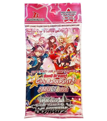 BanG Dream! Girls Band Party! MULTI LIVE Booster Pack, BanG Dream! Girls Band Party! MULTI LIVE P185670