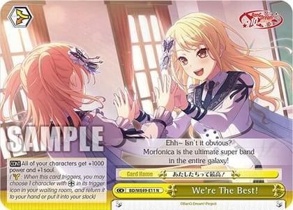 We're The Best!, BanG Dream! 10th Anniversary! Premium Booster BD/WE49-E11