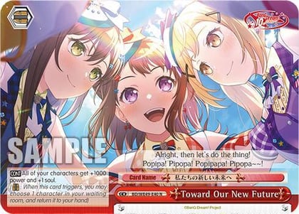 Toward Our New Future, BanG Dream! 10th Anniversary! Premium Booster BD/WE49-E40