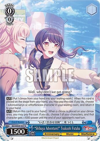 "Shibuya Adventure!" Tsukushi Futaba, BanG Dream! 10th Anniversary! Premium Booster BD/WE49-E47