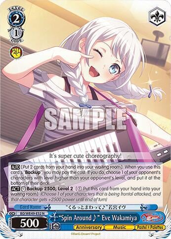 "Spin Around~" Eve Wakamiya, BanG Dream! 10th Anniversary! Premium Booster BD/WE49-E52