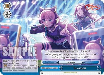Invasion, BanG Dream! 10th Anniversary! Premium Booster BD/WE49-E60