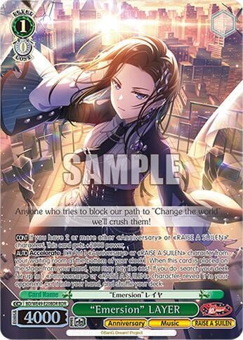 "Emersion" LAYER (BDR), BanG Dream! 10th Anniversary! Premium Booster BD/WE49-E20BDR