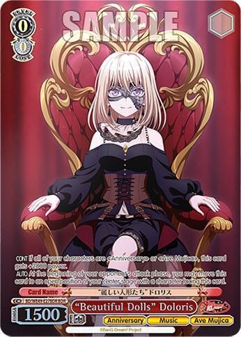 "Beautiful Dolls" Doloris (BDR), BanG Dream! 10th Anniversary! Premium Booster BD/WE49-E27BDR