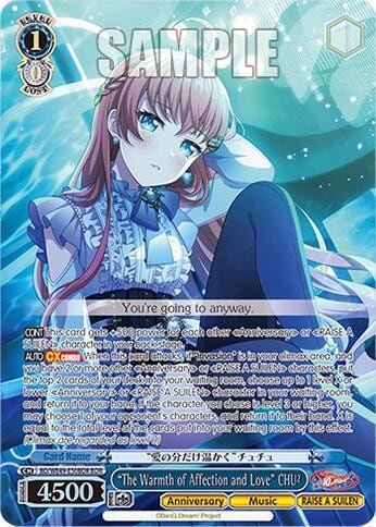 "The Warmth of Affection and Love" CHU (BDR), BanG Dream! 10th Anniversary! Premium Booster BD/WE49-E50BDR