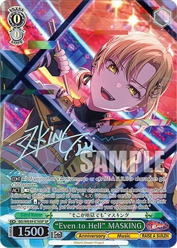 "Even to Hell" MASKING (SP), BanG Dream! 10th Anniversary! Premium Booster BD/WE49-E16SP