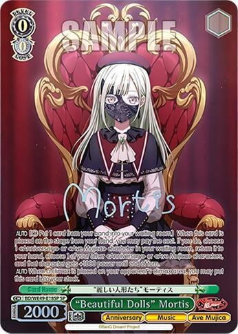 "Beautiful Dolls" Mortis (SP), BanG Dream! 10th Anniversary! Premium Booster BD/WE49-E18SP