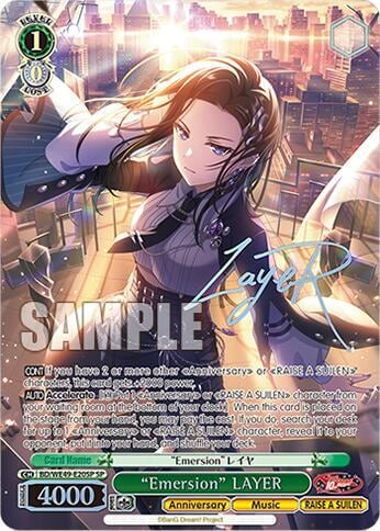 "Emersion" LAYER (SP), BanG Dream! 10th Anniversary! Premium Booster BD/WE49-E20SP
