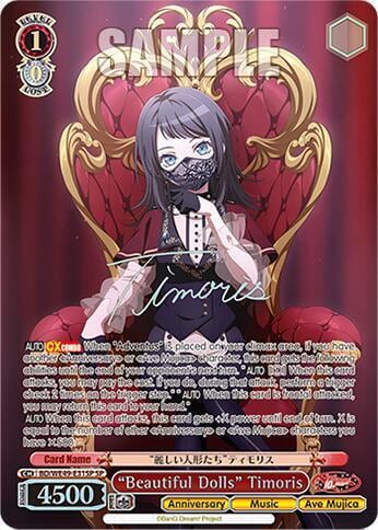 "Beautiful Dolls" Timoris (SP), BanG Dream! 10th Anniversary! Premium Booster BD/WE49-E31SP