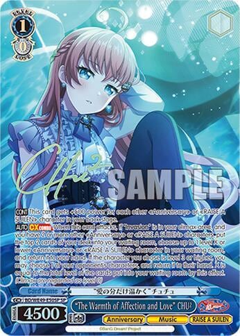 "The Warmth of Affection and Love" CHU (SP), BanG Dream! 10th Anniversary! Premium Booster BD/WE49-E50SP