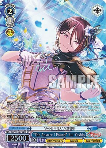 "The Answer I Found" Rui Yashio (SP), BanG Dream! 10th Anniversary! Premium Booster BD/WE49-E54SP