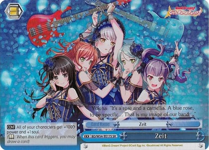 Zeit (SR), BanG Dream! Girls Band Party! BD/W54-TE17S SR