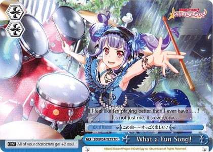 What a Fun Song!, BanG Dream! Girls Band Party! BD/W54-TE19 TD