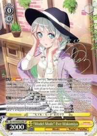"Model Mode" Eve Wakamiya (B) (SP), BanG Dream! Girls Band Party! BD/W54-E002SPb SP