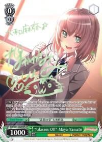 "Glasses Off" Maya Yamato (B) (SP), BanG Dream! Girls Band Party! BD/W54-E028SPb SP