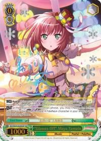 "Glasses Off" Maya Yamato (SSP), BanG Dream! Girls Band Party! BD/W54-E028SSP