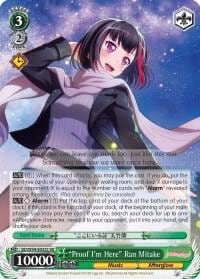 "Proof I'm Here" Ran Mitake (SR), BanG Dream! Girls Band Party! BD/W54-E032S SR