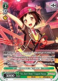 "Act, Don't Think!" Tsugumi Hazawa (B) (SPM), BanG Dream! Girls Band Party! BD/W54-E036SPMb SPM