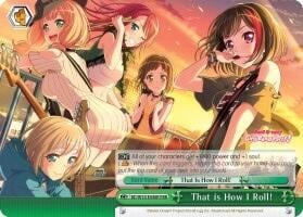 That is How I Roll! (RRR), BanG Dream! Girls Band Party! BD/W54-E048R RRR
